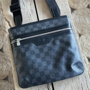 LOUIS VUITTON  Graphite small messenger bag