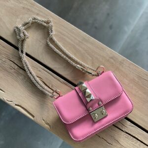 VALENTINO  Rockstud GLAM LOCK Small Crossbody/Shoulder Bag